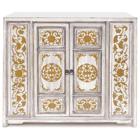 Primitive Collections Venetian White Cabinet