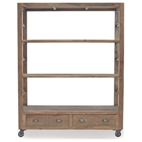 Primitive Collections Rostock Brown Reclaimed Bookshelf