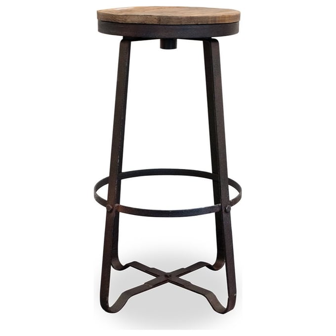 Primitive Collections Asher Brown Black Barstool PMT-PC2014031401310