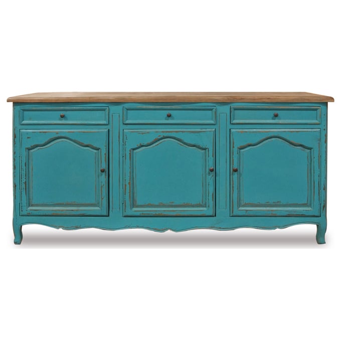 Primitive Collections Umbria Turquoise Buffet PMT-PCBR27110