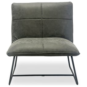 Primitive Collections Slate Gray Accent Chair