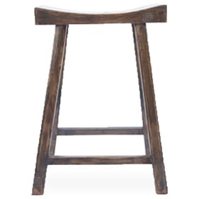 Primitive Collections Tibetan Brown Counter Stool