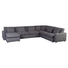 Porter Designs Cullen Gray 4pc Modular Sectional