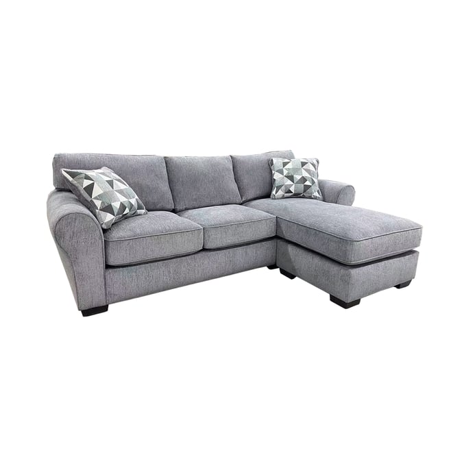 Porter Designs Savannah Gray Reversible Sectional PORT-01-207-16-1731