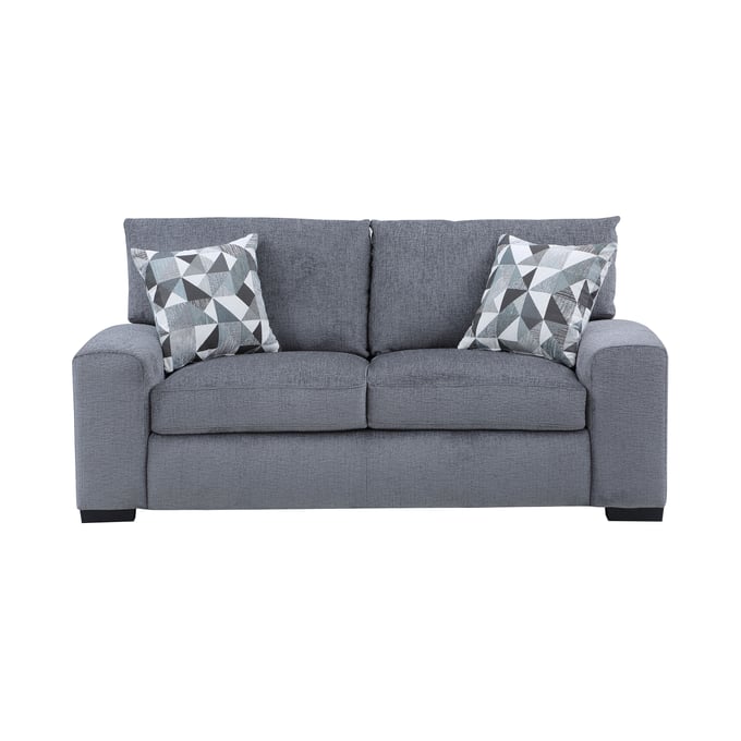 Porter Designs Clayton Gray Loveseat PORT-01-207C-02-5345