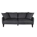 Porter Designs Cavett Mid-Century Modern Sofa, Gray