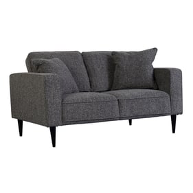 Porter Designs Keaton Gray Upholstered Loveseat