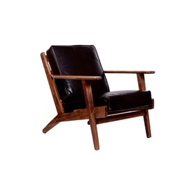 Porter Designs Corvallis Black Accent Chair