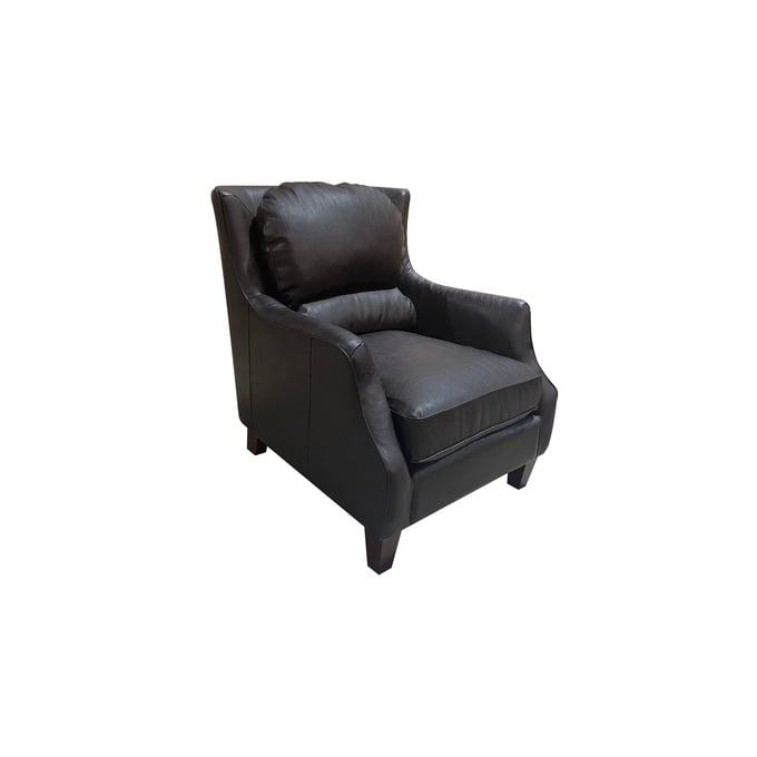 Porter Designs Garnett Black Club Accent Chair PORT-02-201-06-522