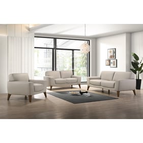 Porter Designs Modena Cream 3pc Living Room Set