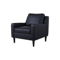 Porter Designs Lazio High Quality Leather Chair, Black