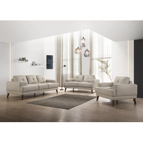 Porter Designs Anzio Cream 3pc Living Room Set