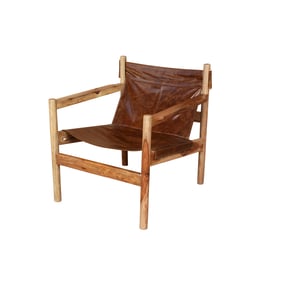 Porter Designs Genoa Brown Accent Chair