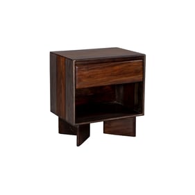 Porter Designs Cambria Midnight Gray Nightstand