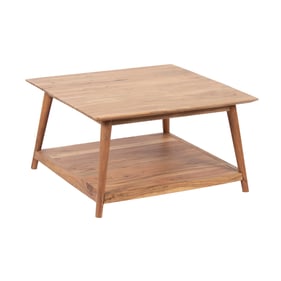 Porter Designs Portola Natural Square Coffee Table