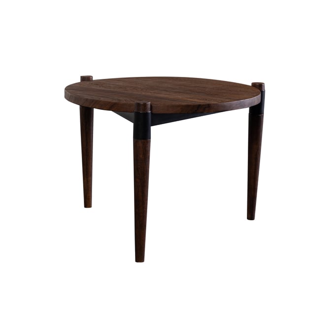 Porter Designs Santiago Brown End Table PORT-05-108-08-7888