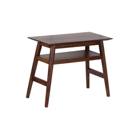 Porter Designs Portola Walnut Recliner End Table