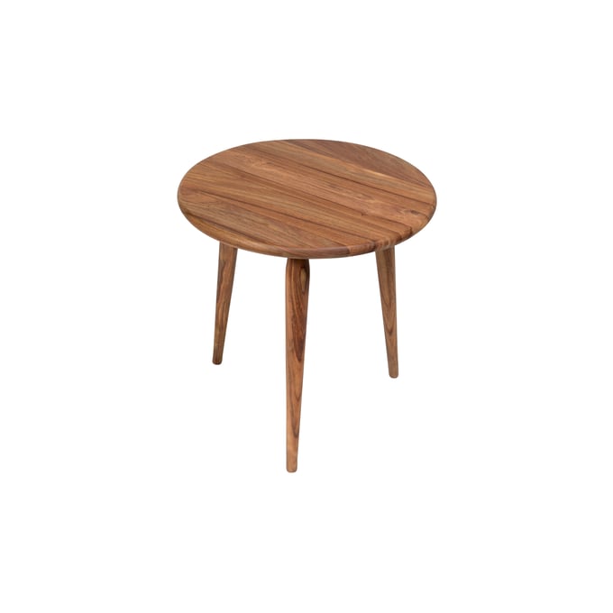 Porter Designs Urban Natural 22 Inch Round End Table PORT-05-117-07-1450