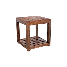 Porter Designs Gunnison Brown End Table