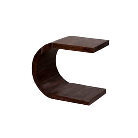 Porter Designs Ellipse Brown End Table