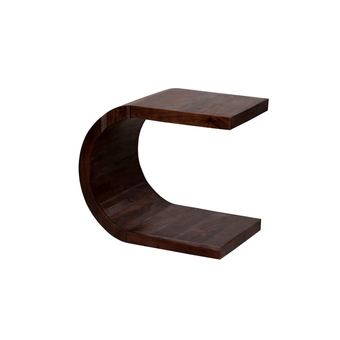 Porter Designs Ellipse Brown End Table PORT-05-194-08-7411