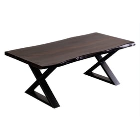 Porter Designs Manzanita Midnight 3pc Coffee Table Set With Cross Legs