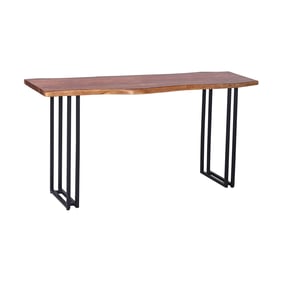 Porter Designs Manzanita Brown Console Table With U Legs