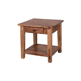 Porter Designs Taos Brown End Table