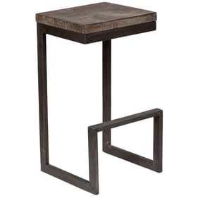 Porter Designs Cube Gray Bar Stool