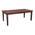 Porter Designs Sonora Solid Sheesham Wood Dining Table, Brown