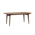 Porter Designs Fusion Solid Sheesham Wood Dining Table, Natural