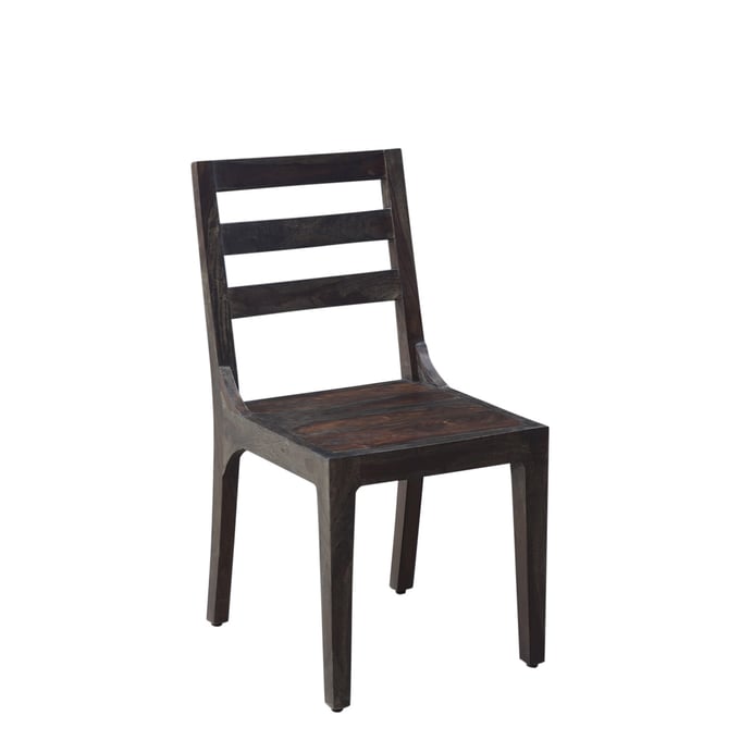 Porter Designs Fall River Black Walnut Dining Chair PORT-07-117-02-1128A-1