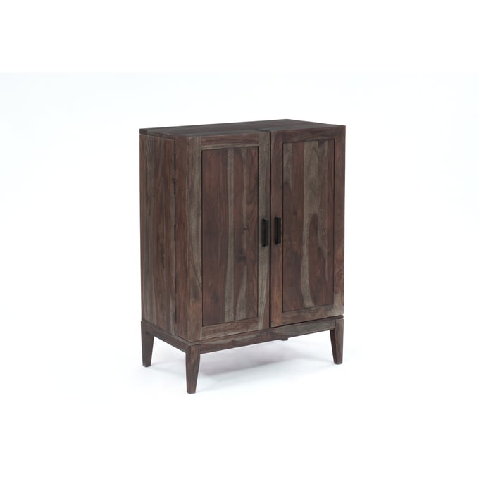 Porter Designs Fall River Black Walnut Bar Cabinet PORT-07-117-30-4896