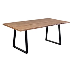 Porter Designs Manzanita Natural 70 Inch Dining Table with Sled Legs