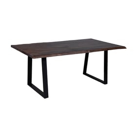 Porter Designs Manzanita Midnight 82 Inch Dining Table With Sled Legs