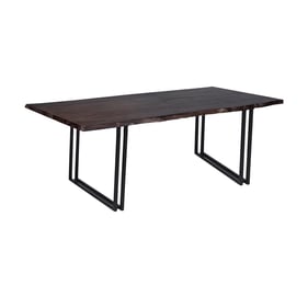 Porter Designs Manzanita Midnight 82 Inch Dining Table With U Legs