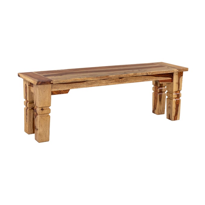 Porter Designs Taos Natural Dining Bench PORT-07-196-13-9016