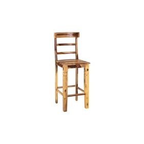 Porter Designs Taos Natural Ladderback Bar Stool