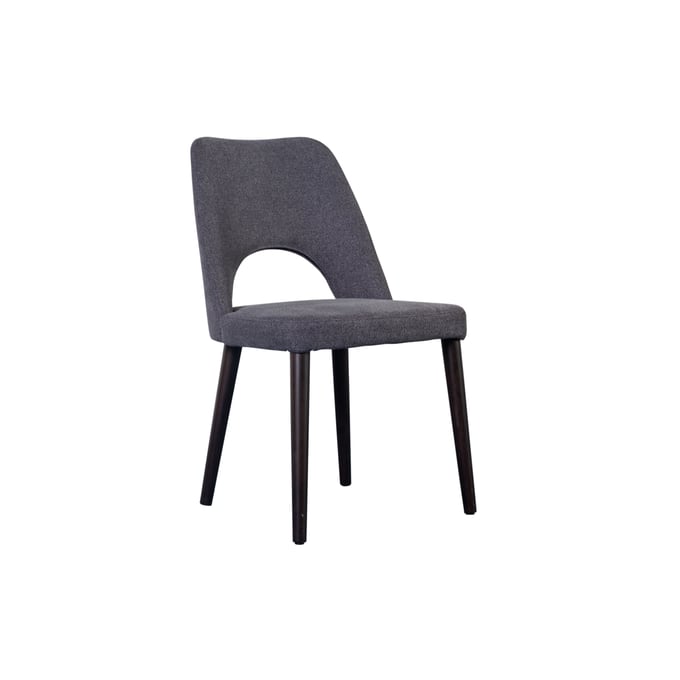 Porter Designs Prato Gray Upholstered Dining Chair PORT-07-204C-02-D681-1