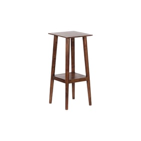 Porter Designs Portola Walnut Plant End Table