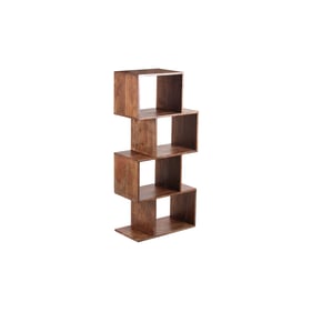 Porter Designs Portola Walnut 4 Tier Bookcase