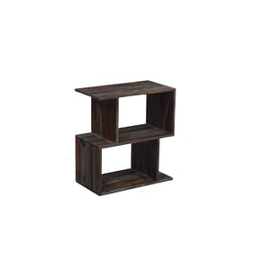 Porter Designs Fall River Black Walnut 2 Tier Bookcase