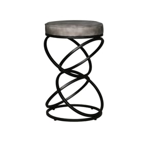 Porter Designs Polaris Gray 24 Inch Bar Stool