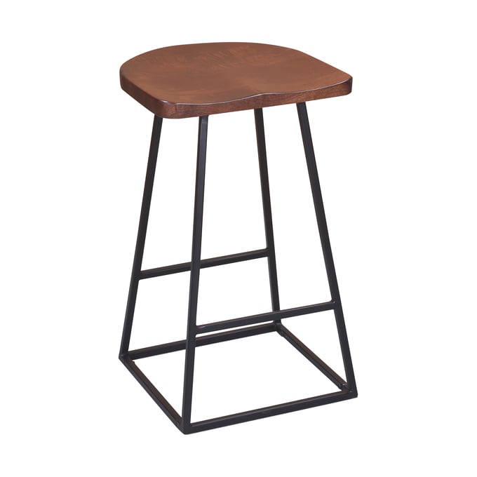 Porter Designs Clement Brown 24 Inch Bar Stool PORT-07-196-10-2099