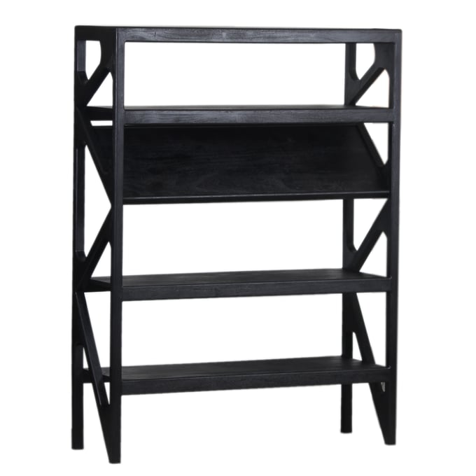 Porter Designs Canberra Black Bookcase PORT-10-108-01-9487