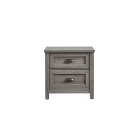 Progressive Furniture Madden Gray Nightstand