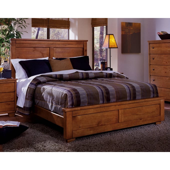 Progressive Furniture Diego Cinnamon Pine King Bed PRG-61652-94-95-97