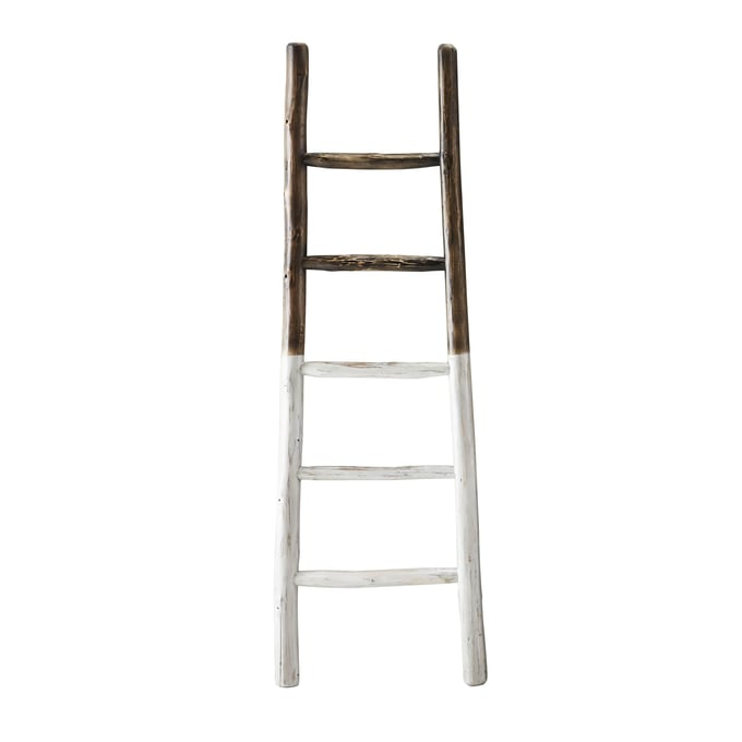 Progressive Furniture Millie Brown White Blanket Ladder PRG-A212-10FW