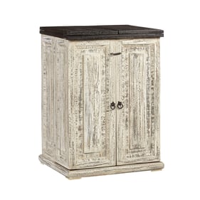 Progressive Furniture Margarita White Bar Cabinet