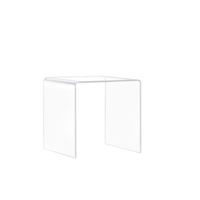 Progressive Furniture A La Carte Clear Acrylic End Table